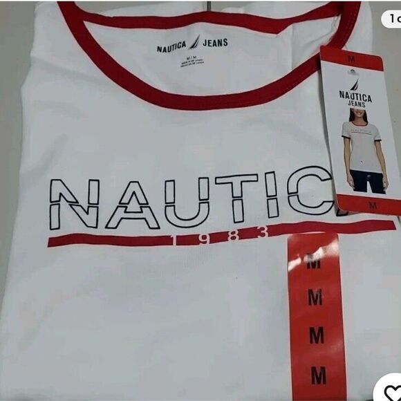 Nautica Jeans Women's Short Sleeve Tee - Picture 1 of 6
